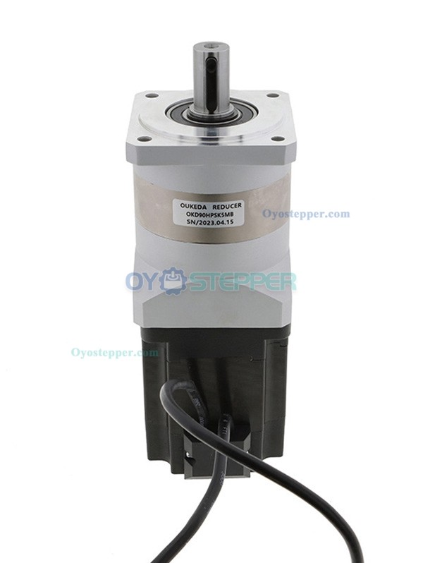 Oukeda NEMA 34 Stepper Motor with Planetary Gearbox Ratio 5:1/10:1/20:1/50:1 48V 3000RPM